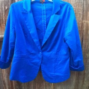 G by Guess Blue Blazer